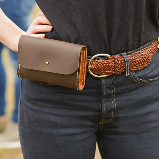 Leather Festival Bag Kit by ArtMinds&trade; {5}