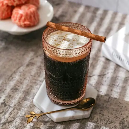 Kate Aspen® 13oz. Beaded Floral Rose Gold Drinking Glasses, 6ct. {5}