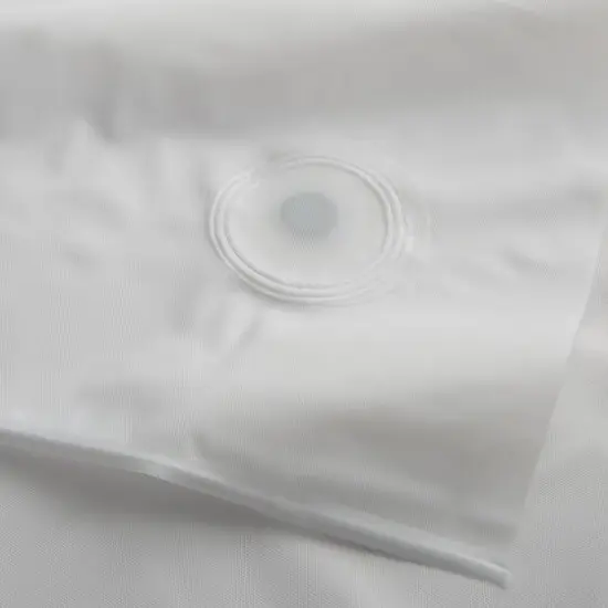 Bath Bliss PEVA Shower Curtain Liner White {12}