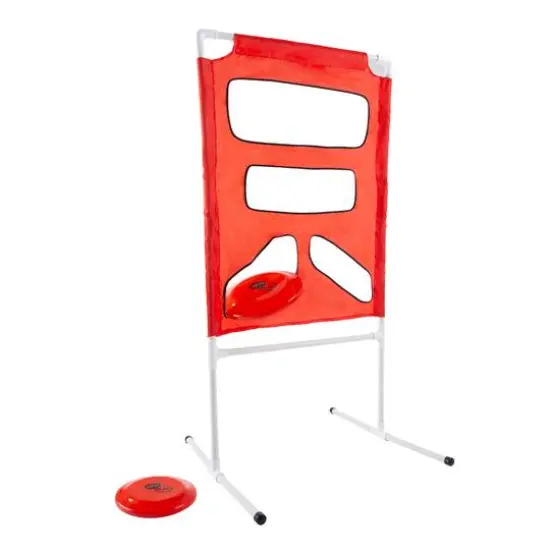 Toy Time Portable Flying Disc Toss Set {1}