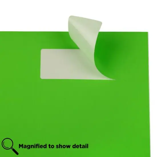 JAM Paper 1.3" x 4" Address Labels, 126ct. Neon Green {4}