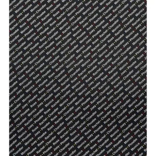 Friends Roll Call Precut Cotton Fabric {4}