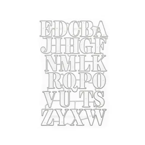 Alphabet Cutting Die by Recollections&trade; {3}