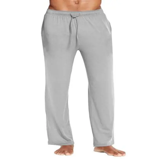 Galaxy by Harvic Men's Classic Lounge Pants Heather Grey {1}