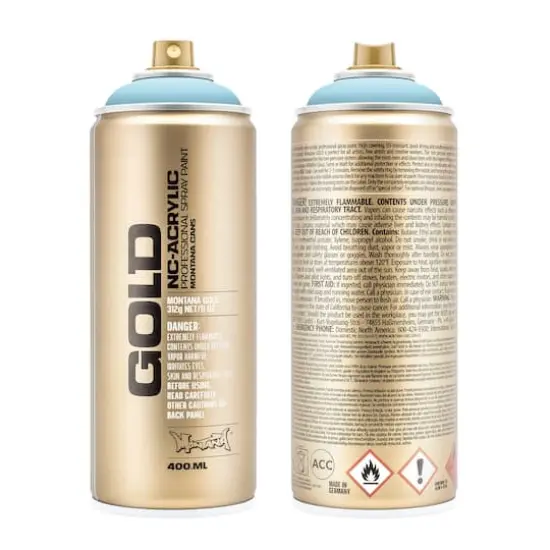 Montana&trade; Gold Acrylic Professional Spray Paint G5010 Fresh Blue {1}