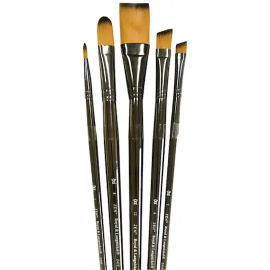 Zen&trade; Series 43 Long Handle Royal Brush Set {1}
