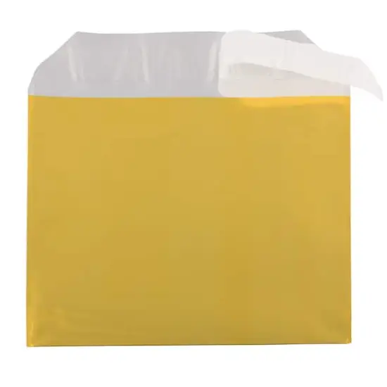 JAM Paper 4" x 5.5" Gold Foil Self Adhesive Closure Envelopes, 25ct. {3}