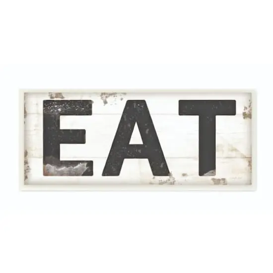 Stupell Industries Eat Wooden Wall Plaque {1}