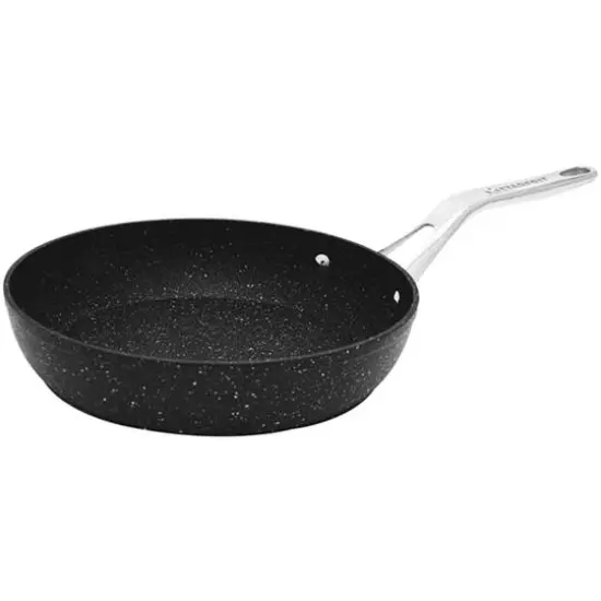 The Rock&reg; by Starfrit 10" Fry Pan with Stainless Steel Handle {3}