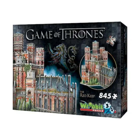 Wrebbit 3D Puzzle&trade; Game of Thrones&trade; The Red Keep 845 Piece Puzzle {3}