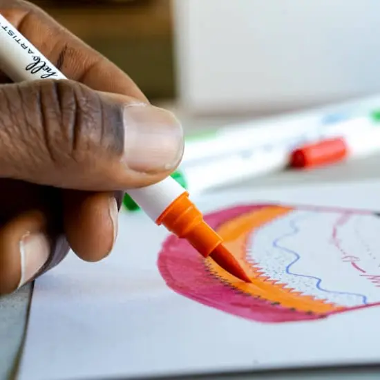 Hello, Artist!&trade; 10-Piece Dual Brush Marker Set {8}