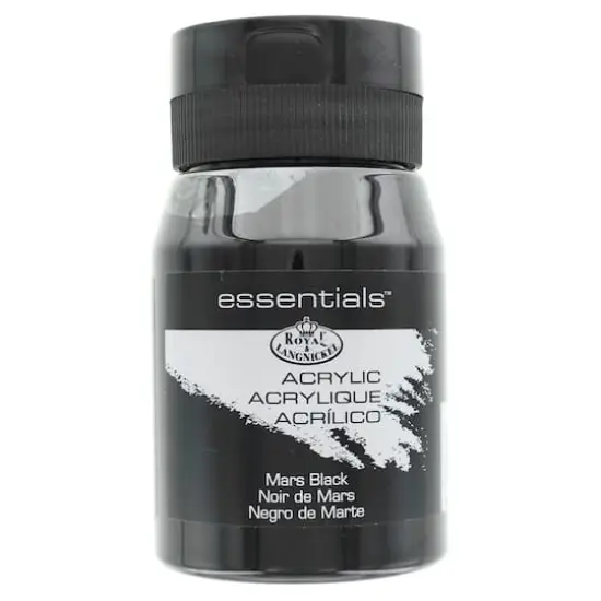 Royal & Langnickel&reg; Essentials&trade; Mars Black Artist Acrylic {1}