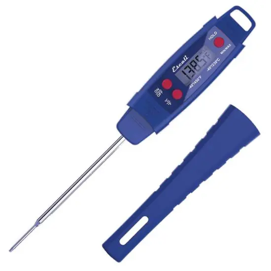 Escali Blue Waterproof Digital Thermometer {3}