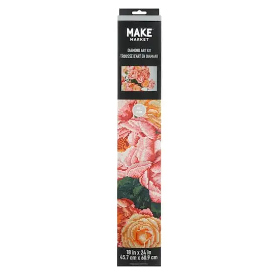 Peonies Diamond Art Kit by Make Market&reg; {4}