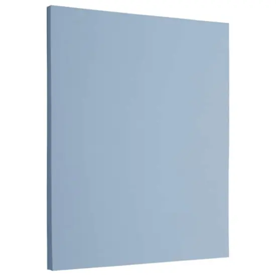 JAM Paper 8" x 11.5" Letter Paper & Envelopes #10 Business Stationery Set, 50ct. Baby Blue {4}