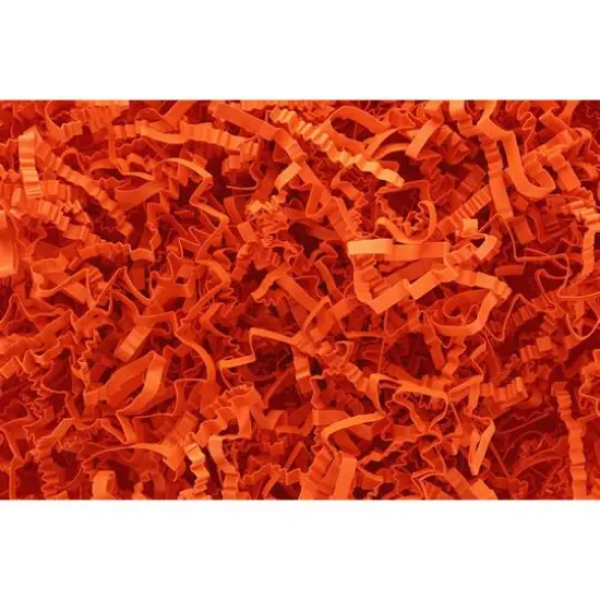 Essentials by Leisure Arts Crinkle Shred Box, 10lb. Orange {1}