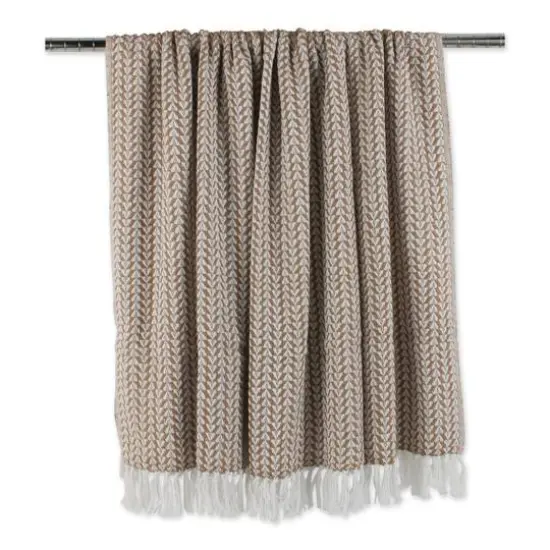 DII&reg; Stone Arrowhead Woven Throw {6}