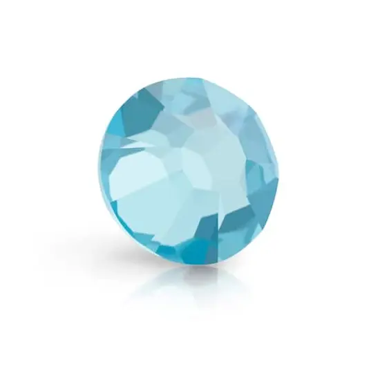 Preciosa MAXIMA SS10 Flatback Czech Crystals, 144ct. Aquamarine {4}