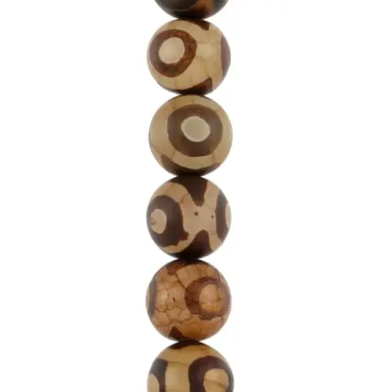 Brown Agate Round Beads, 11mm by Bead Landing&trade; {1}