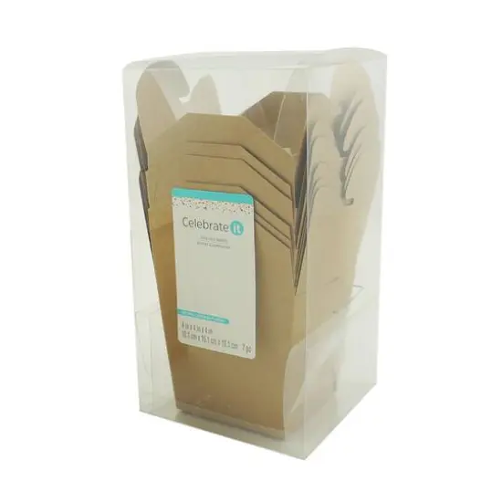 4" Kraft Take-Out Box Set by Celebrate It&trade; {7}