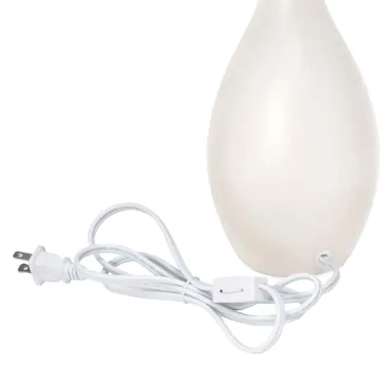 Creekwood Home Essentix 18.1" Off White Dewdrop Table Lamp {7}