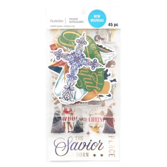 Religious Christmas Sticker Pack by Recollections&trade; {6}
