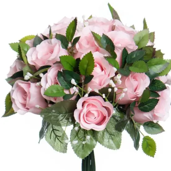 15" Pink Rose Bush by Ashland&reg; {3}