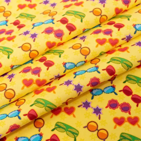 SINGER Rainbow Summer Sunglasses Cotton Fabric {3}