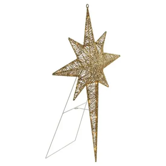 3ft. LED Gold Star of Bethlehem Outdoor Christmas Decoration {3}