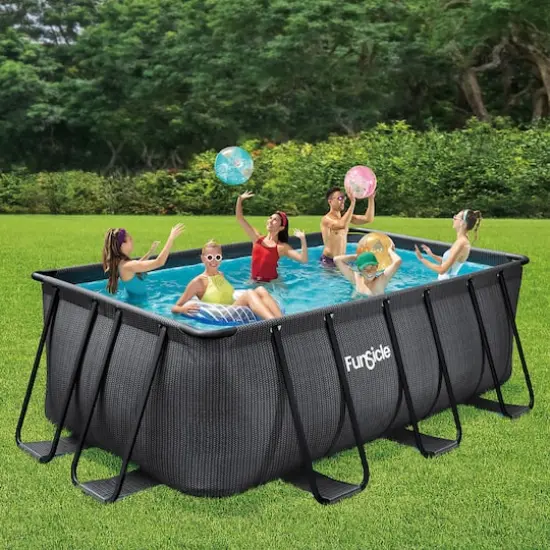 Funsicle 13ft. Oasis Designer Above Ground Pool Set {3}