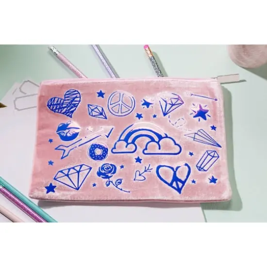 Cricut® Smart Iron-On™ Holographic 9ft. Value Roll Translucent Blue {7}