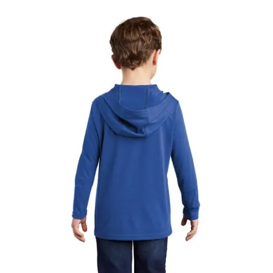 District® Perfect Tri® Youth Long Sleeve Hoodie Deep Royal {6}