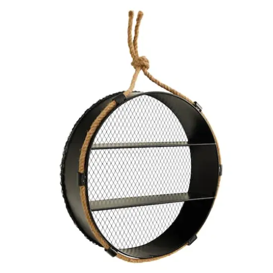 15" Round Wall Shelf {4}