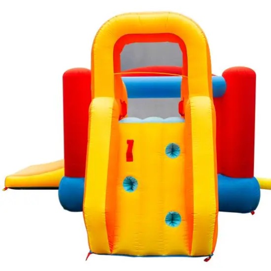 Banzai&reg; Inflatable Double Slide Bouncer&trade; Outdoor Toy {9}