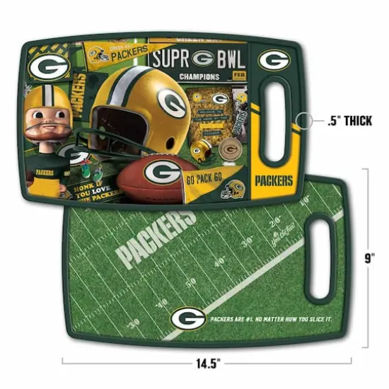 NFL Retro Series Cutting BoardGreen Bay Packers {4}