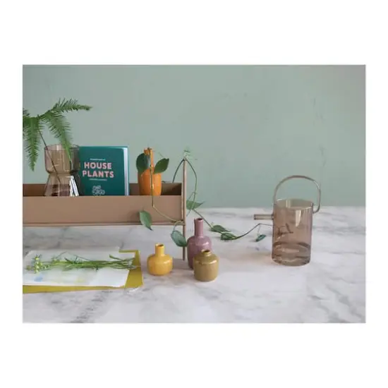 Hello Honey&reg; Reactive Glaze Stoneware Vase Set, 8ct. {4}