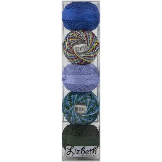 Handy Hands Lizbeth River Cordonnet Cotton Thread Pack, Size 10 {1}