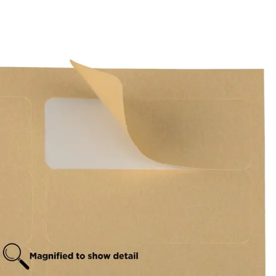 JAM Paper Standard Mailing Return Address Labels Gold {6}