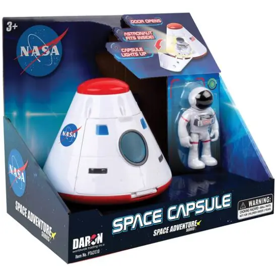 Daron&reg; NASA Space Adventure Space Series&trade; Capsule Playset with Lights and Astronaut {6}