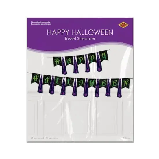 Beistle Happy Halloween Tassel Streamer {4}