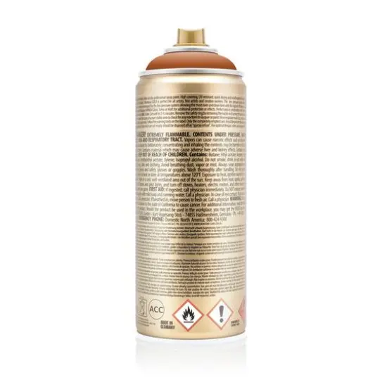 Montana&trade; Cans GOLD Shock Color Spray Paint, 400mL S8000 Shock Brown Light {7}