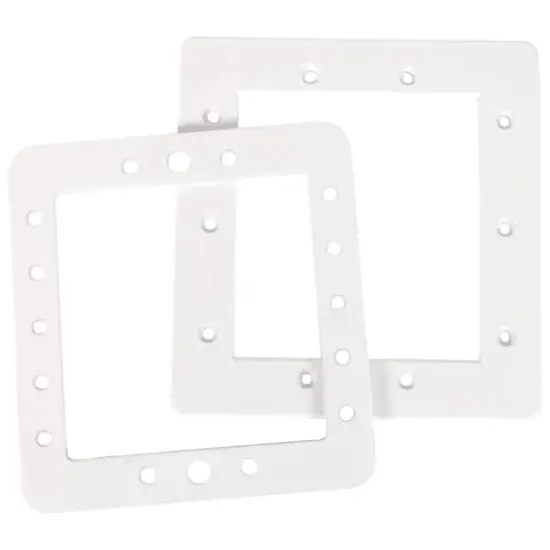 Swim Central 8.25" White Hydrotools Swimming Pool Skimmer Face Plate & Butterfly Gasket {4}