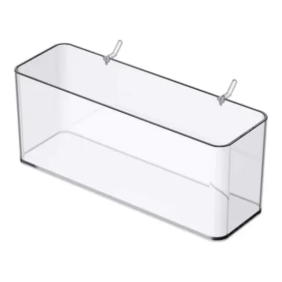 Medium Clear Pegboard Storage Bin by Simply Tidy&trade; {1}