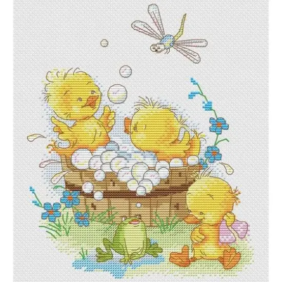 MP Studia Warm Weather Cross Stitch Kit {1}