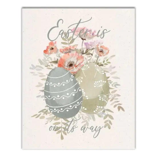 Easter On Its Way 2 16" x 20" Canvas Wall Art {1}