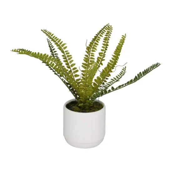 Green Ceramic Contemporary Artificial Foliage, 12" x 15" x 10" {3}
