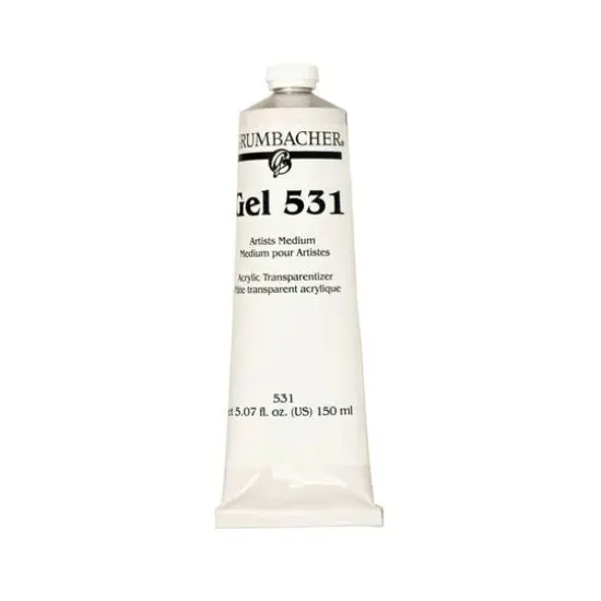 Grumbacher&reg; 531 Acrylic Transparentizer Gel, 150mL {1}