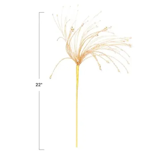 Hello Honey&reg; 22" Gold Beaded Spray {3}