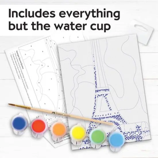 Faber-Castell&reg; The Eiffel Tower Paint By Number Museum Series {3}