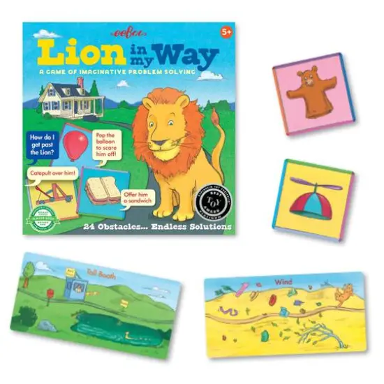 eeBoo Lion in my Way Problem Solving Game {5}